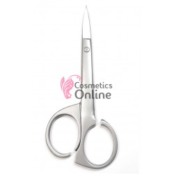 Forfecuta GTTM pentru unghii AG17 Argintu mat cu varf curb